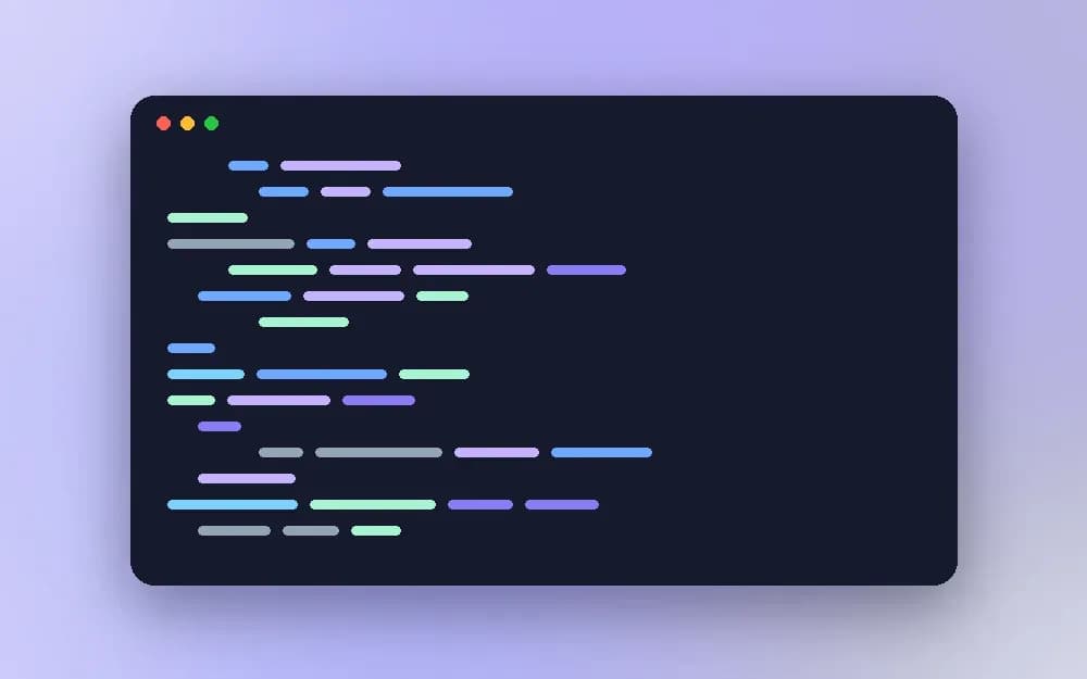 Code editor illustration